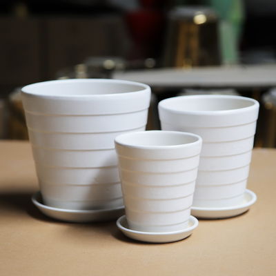 20cm Greenaholics Ceramic Plant Pots