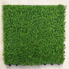 Synthetic 30x30cm Garden Fake Artificial Grass Carpet For Balcony