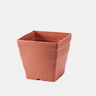 25x25cm Quadrate Polyresin Square Recycling Plastic Nursery Pots
