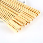 BBQ Cooking 3mm Thickness 21cm Wooden Bamboo Craft Paddle Stick