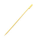 BBQ Cooking 3mm Thickness 21cm Wooden Bamboo Craft Paddle Stick