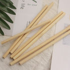 Pointed Ended 20cm Organic Biodegradable OD12 Bamboo Drinking Straws