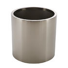 Super Clean Cylinder Table Ground 30cm Stainless Planter surface brushed