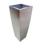 140cm Tall Outdoor Surface Electroplate Stainless Steel Plant Pots