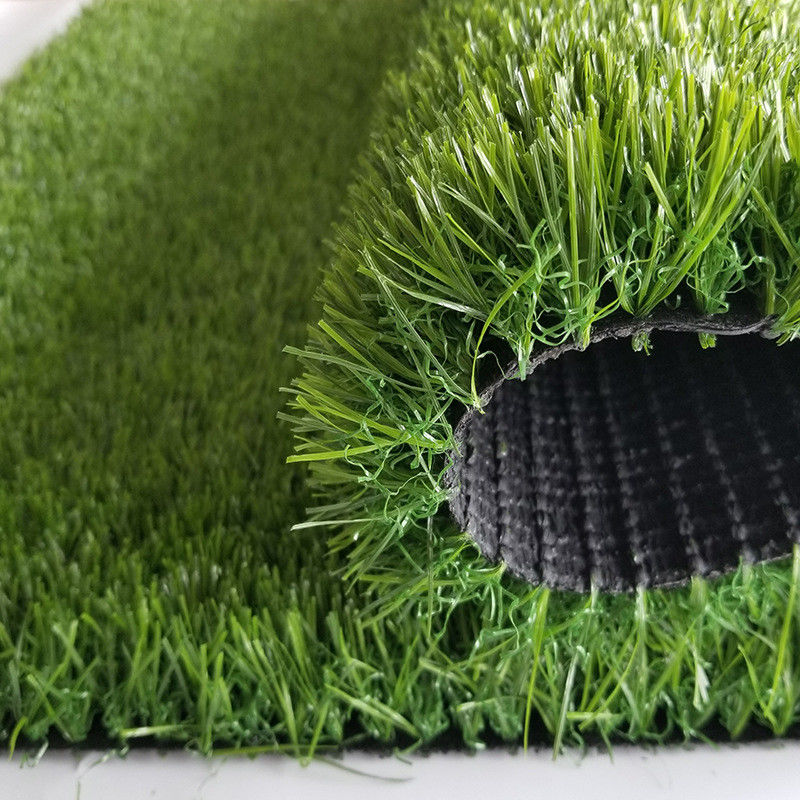 Realistic 25mm PP PE Patio Astroturf Artificial Turf Rugs Carpet