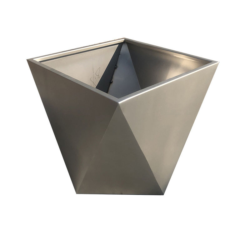Starlike Big Fashion 0.8mm Stainless Steel Planter Box Use On Road Side And Square