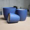 30cm Grooved Ceramic House Plant Pots